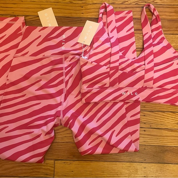 wilo the label Other - Wilo the Label pink leopard 2 piece set, size S (new)